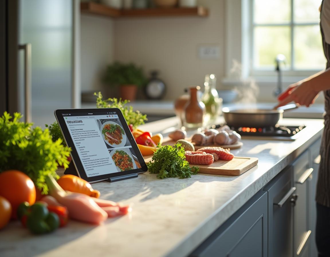 Healthy meal preparation